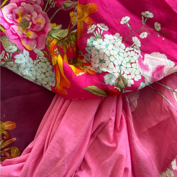 JOHNNY WAS GOLDEN BOUQUET BIAS MAXI DRESS Sz M - Picture 12 of 15